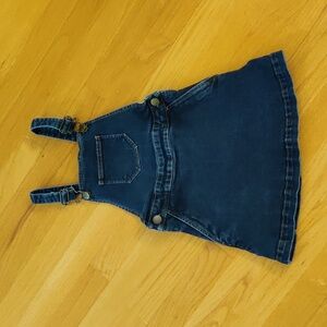 Hanna Andersson Denim Skirt Overalls